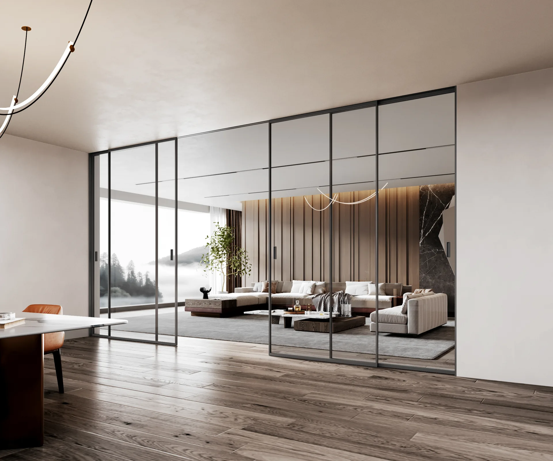 40 Perfect Slim Sliding & Hanging Door