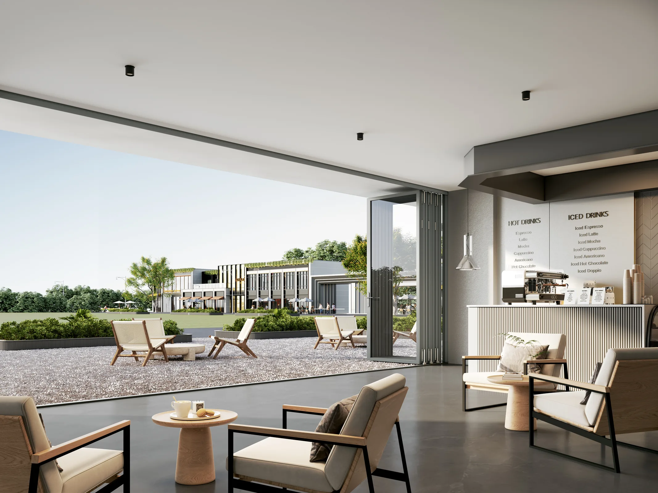 ES82FD Aluminium Folding Door